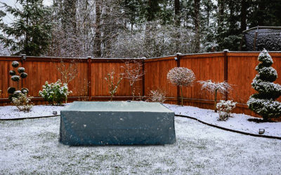 Comment entretenir son mobilier de jardin pendant l’hiver ?