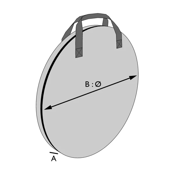 Sac de rangement pour roues de vélo