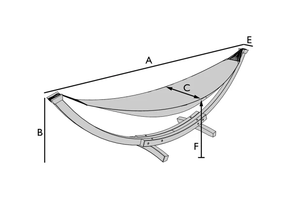 Bâche de protection sur mesure pour hamac