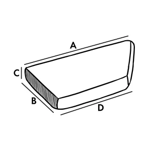 Innenkissen – Schräg rechts (Sitzfläche)